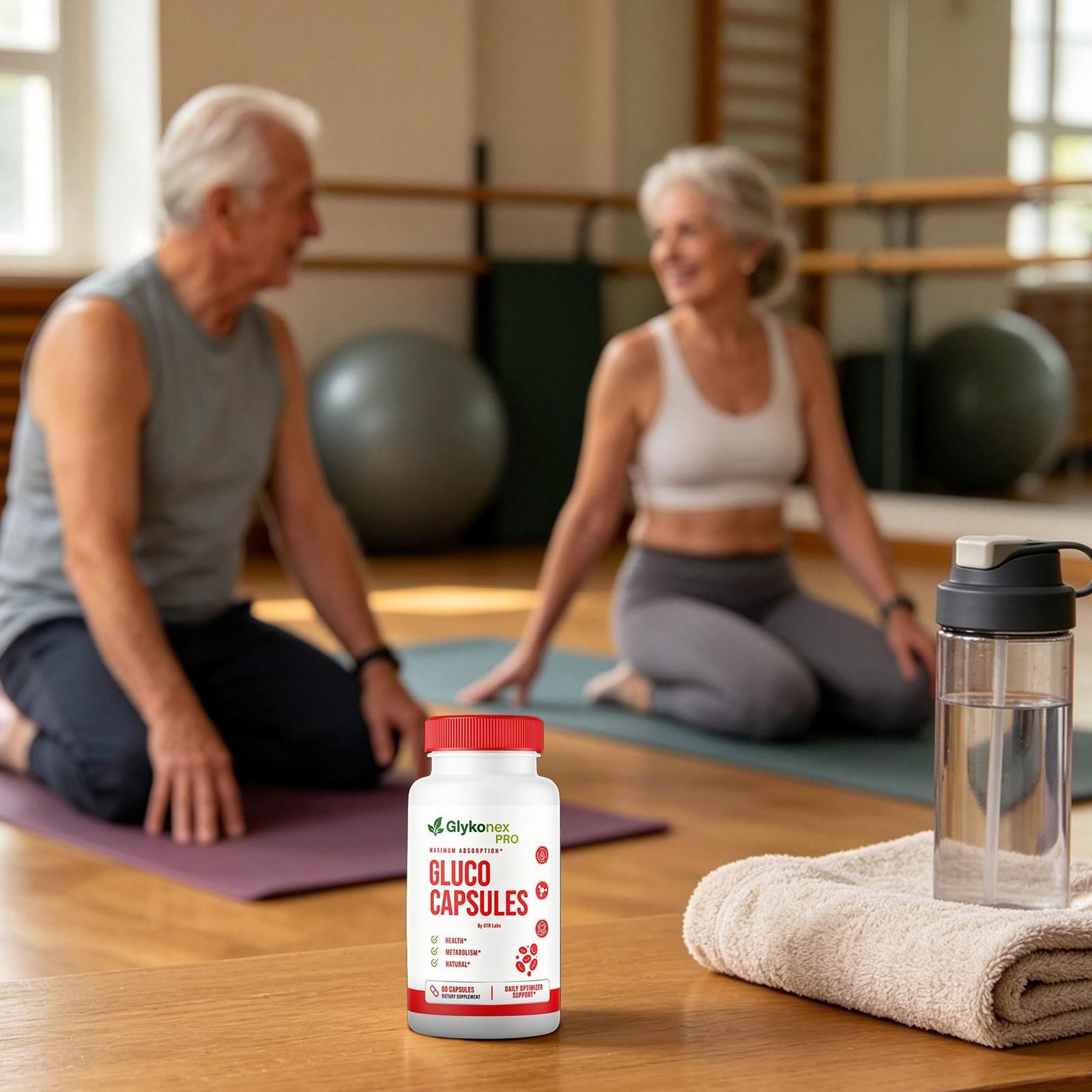 GlykoNex Gluco Capsules Blood Health Support Dietary Supplement 60 Capsules