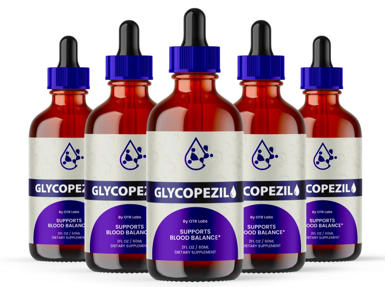 Glycopezil Blood Support Drops Glyco Pezil Vitamin Supplement 150 Serv 5 Bottles