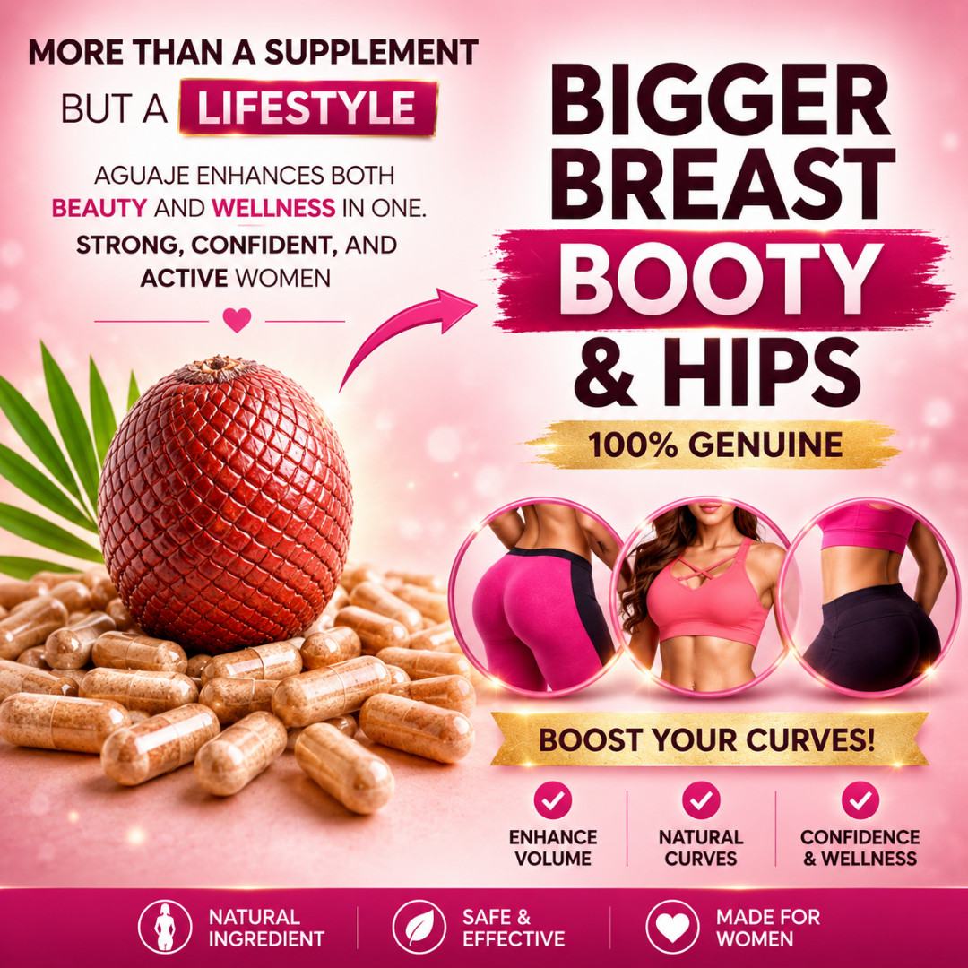 BIGGER BOOTY, BREAST & HIPS 100% GENUINE Aguaje Curvy Fruit PILLS x 5 (30% OFF)