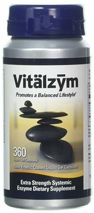 Vitalzym 360 Enzymes Xtra Strength-Anti inflammatory-Joint -Spike Protein-Clots