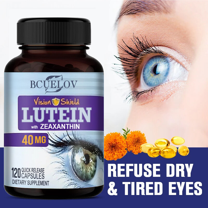 Lutein 40mg and Zeaxanthin Supplement – Premium Eye Protection Formula