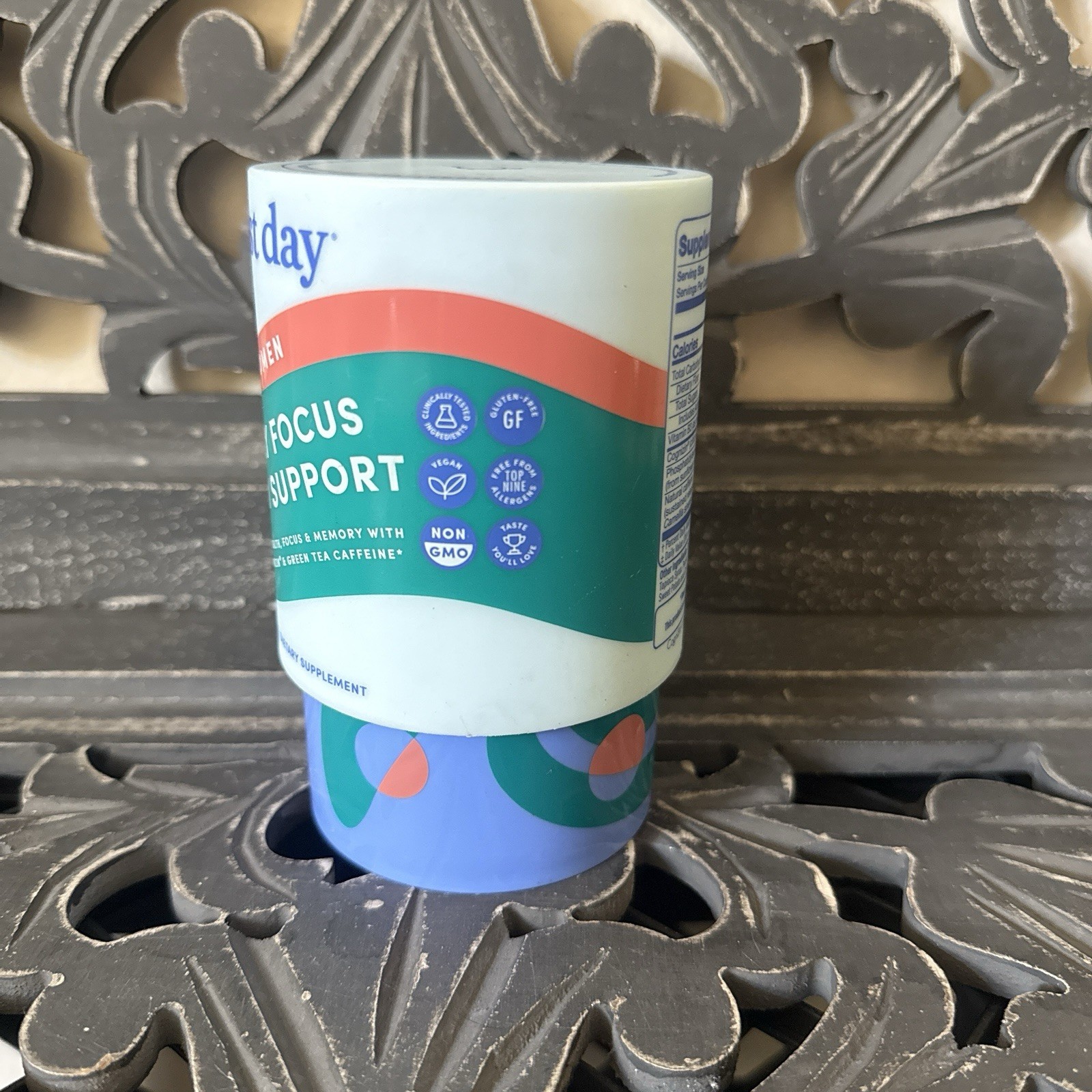 First Day Women Daily Focus Brain Support Gummies 60ct Cognizin B3 New
