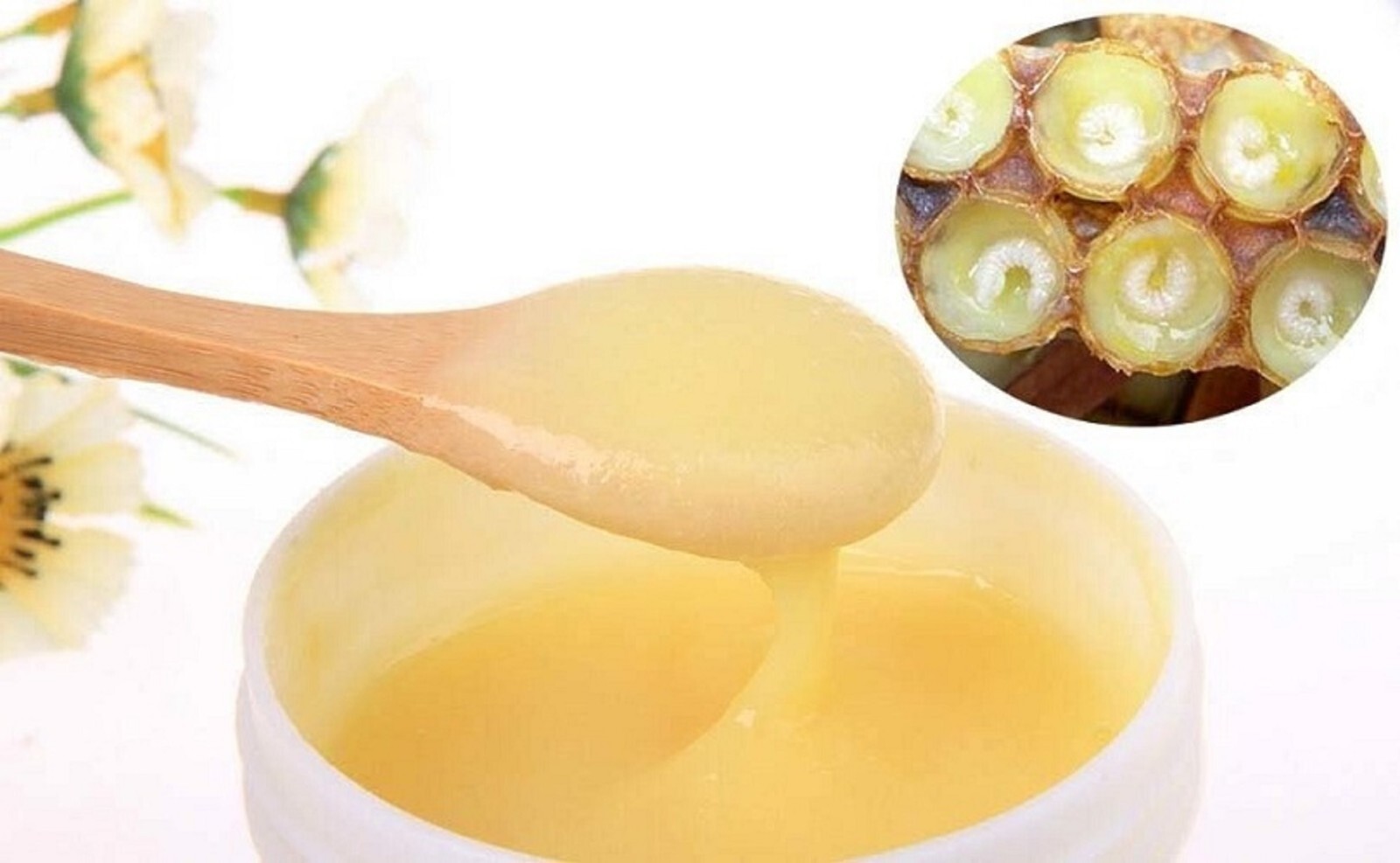 Royal Jelly , La Gelée Royale , Jalea Reale , Pappa real Fresh. 1000 gram