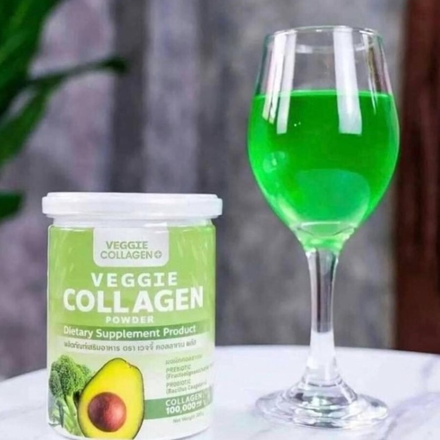 2 x 200g. Veggie Collagen Plus Probiotic Prebiotic High Fiber Dietary Supplement