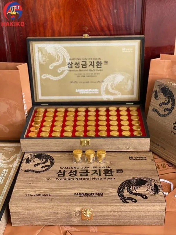 Mixed Premium Natural Herb Hwan 3.75g x 60 Pills By Samsung Gum Jee Hwan