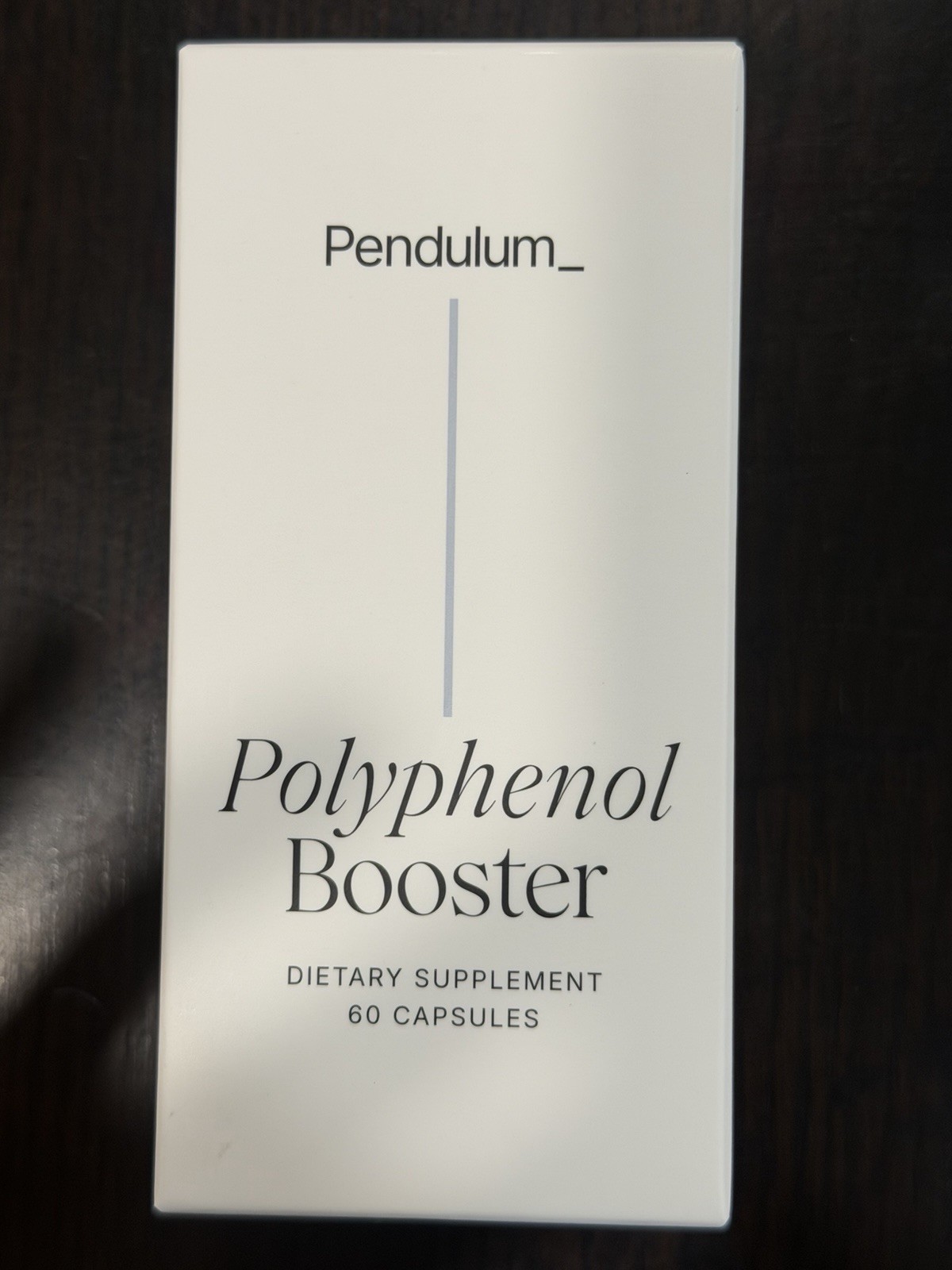 Pendulum Polyphenol Booster 60 Capsules Plant-Based Pomegranate Grape 2027