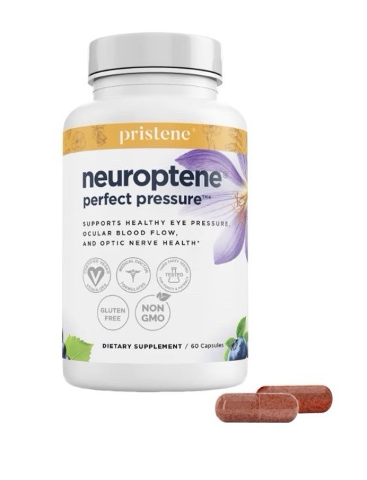 Pristene Neuroptene Perfect Pressure Bilberry Supplement Eye Vitamins 60capsules