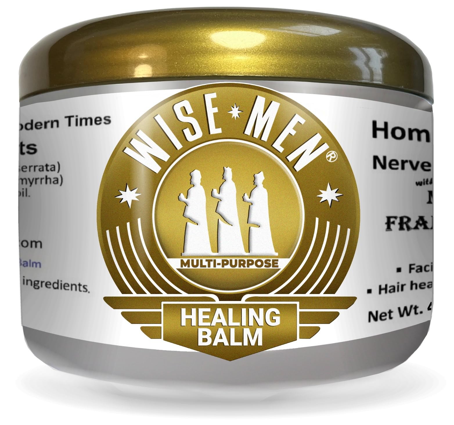 Wise Men Healing Balm with Myrrh and Frankincense Essential Oils for Soothing…