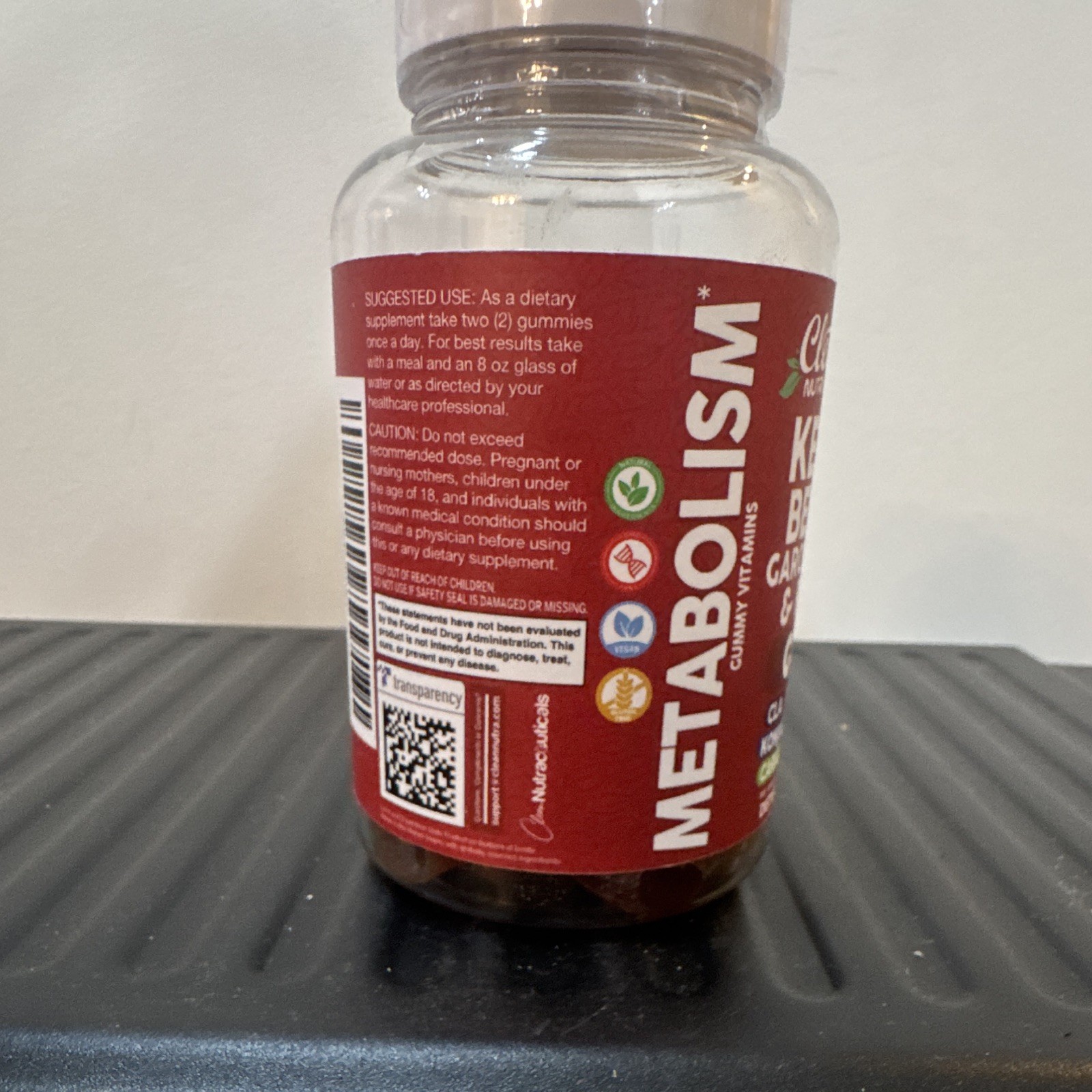 Clean Nutraceuticals MetaboZen Berberine Probiotic Gummies 60 Exp05/2027