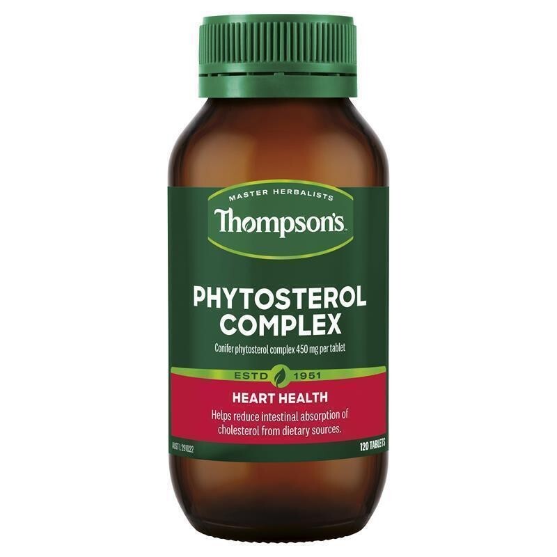 2 x THOMPSON’S Phytosterol Complex 120 Tablets Thompsons CHOLESTEROL MANAGER