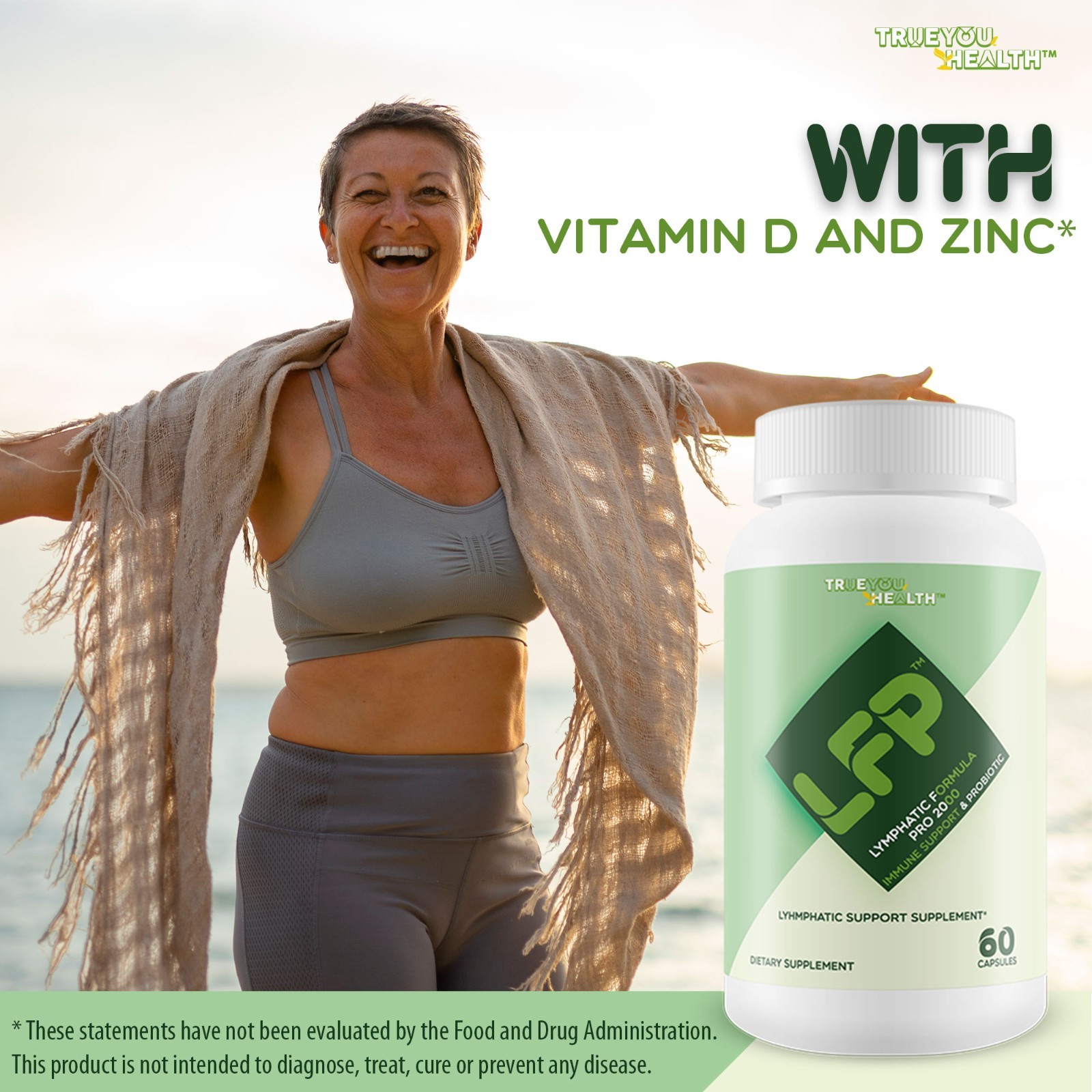 LFP – Lymphatic Formula Pro 2000 Immune Support & Probiotic – Lymphatic Support