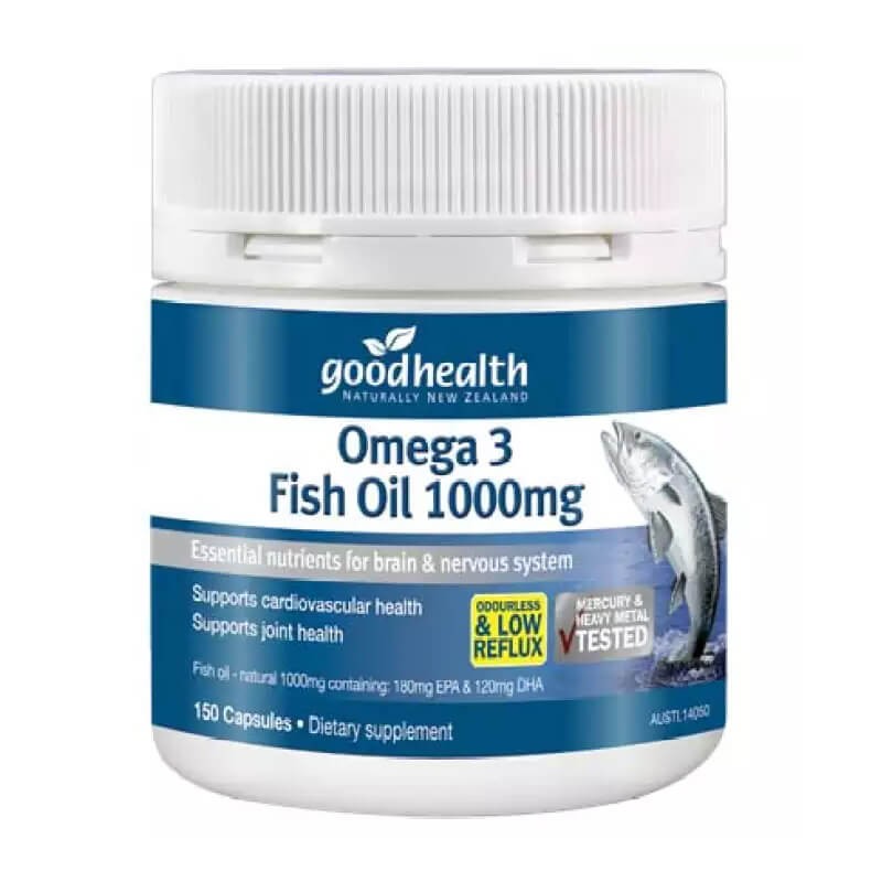Pure Fish Oil 1000mg – Heart, Brain & Joint Support – 5 Pack
