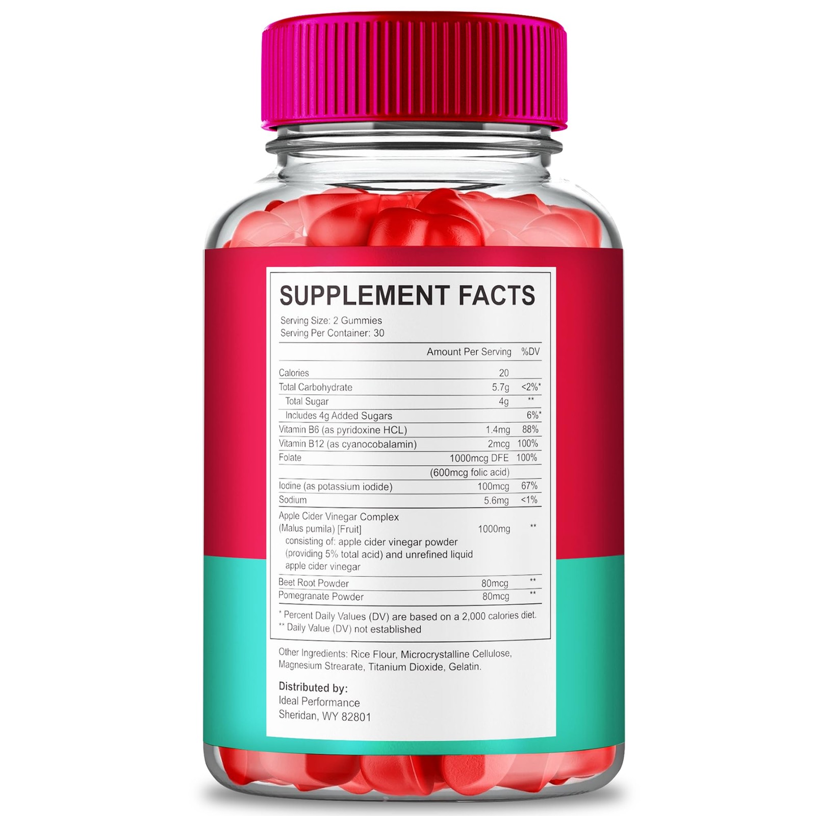 GutLite Gut Lite Digestive Health Supplement – 300 Gummies (5 Pack)