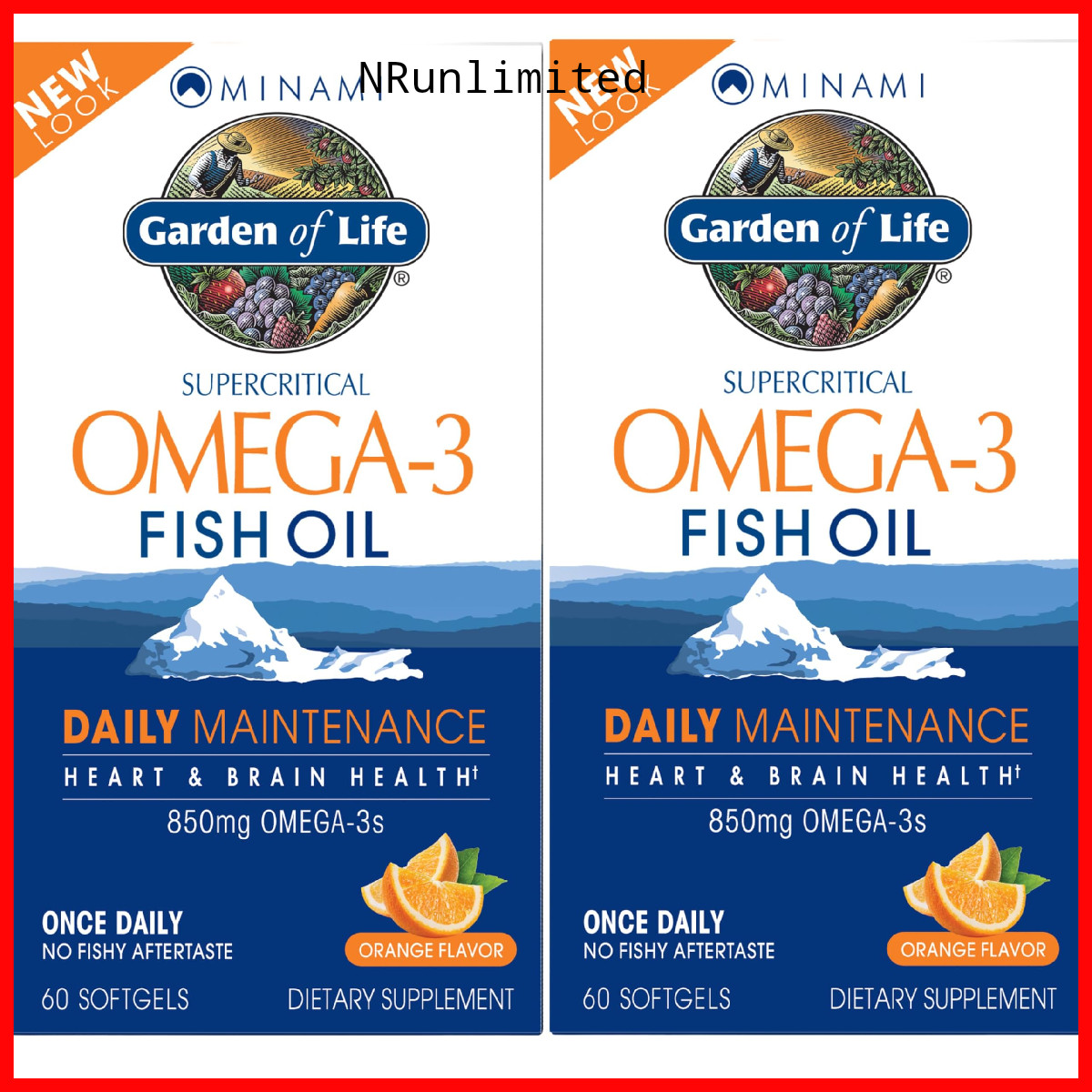 Garden Of Life Epa/Dha Omega 3 Fish Oil – Minami Natural Brain Function Heart