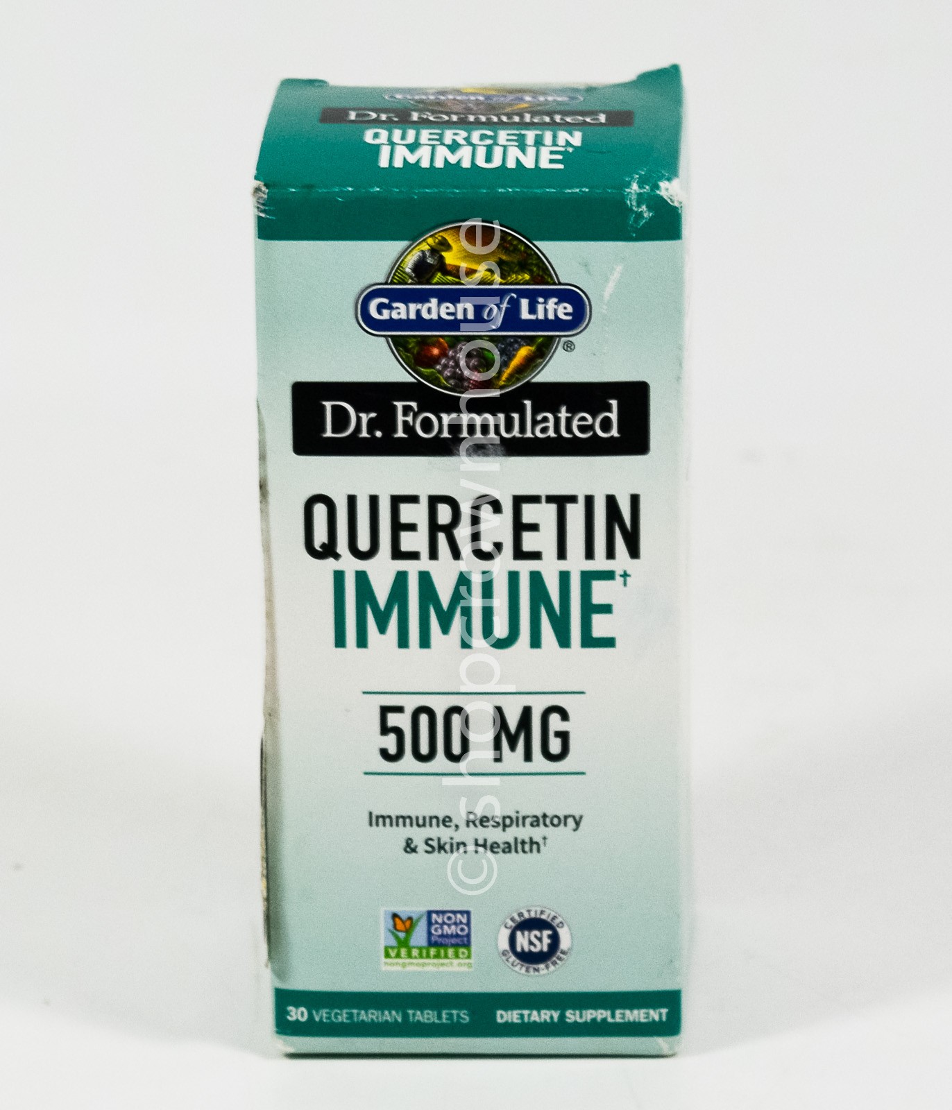 Garden of Life QUERCETIN IMMUNE 500mg Dr Formulated 30 veg tablets 08/2028