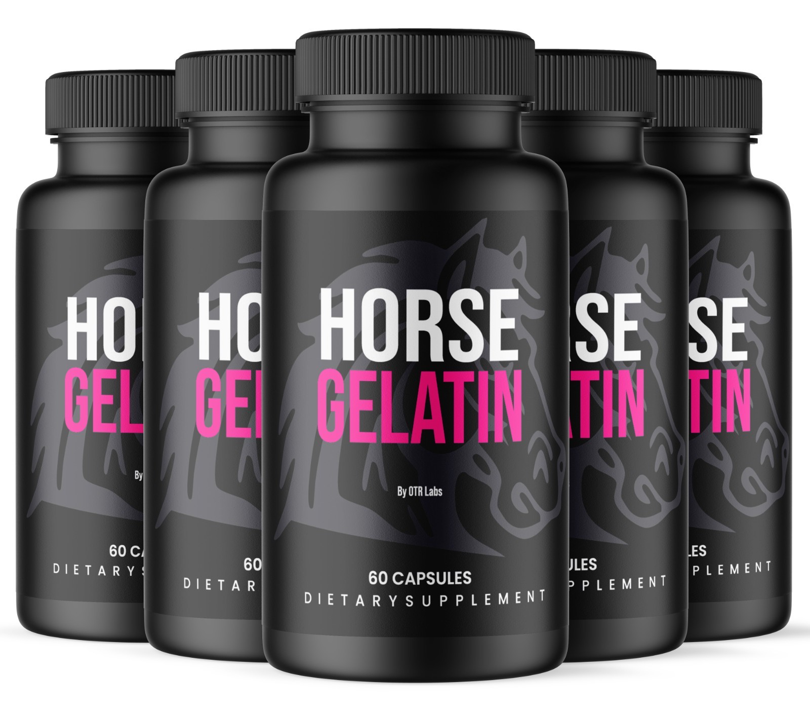 Horse Gelatin for Men, Horsegelatin Trick 300CT Male Performance Support