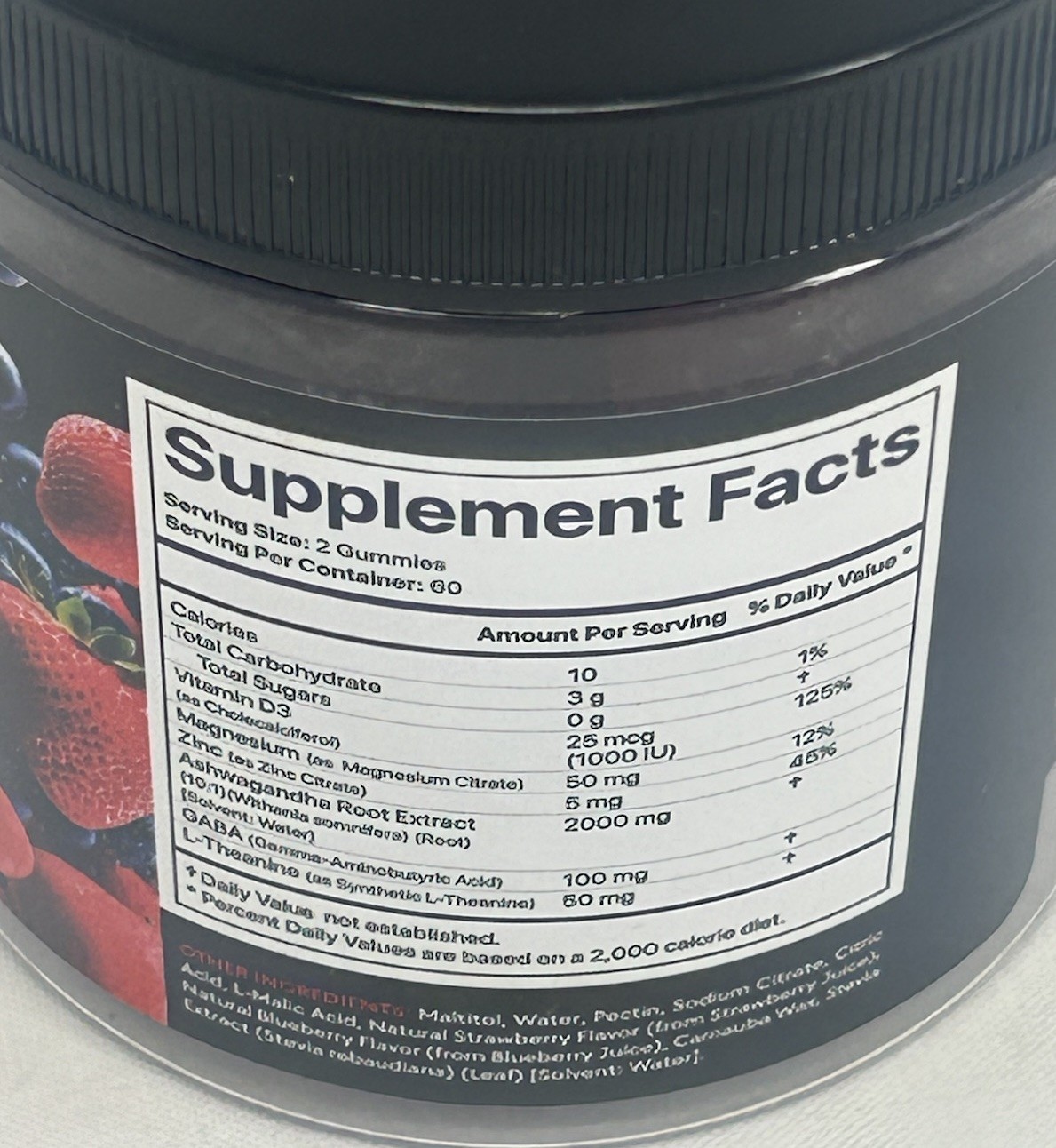 YoloBalance Ashwagandha Gummies 2000mg 120 Gummies 60 Servings Sealed Exp 3/2028