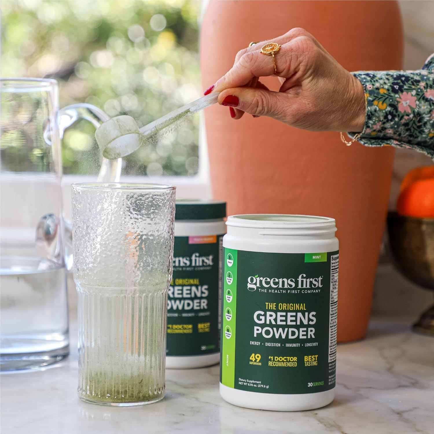 Greens First Original Greens Powder – 49 Superfoods – Organic Fruits & Veggies –