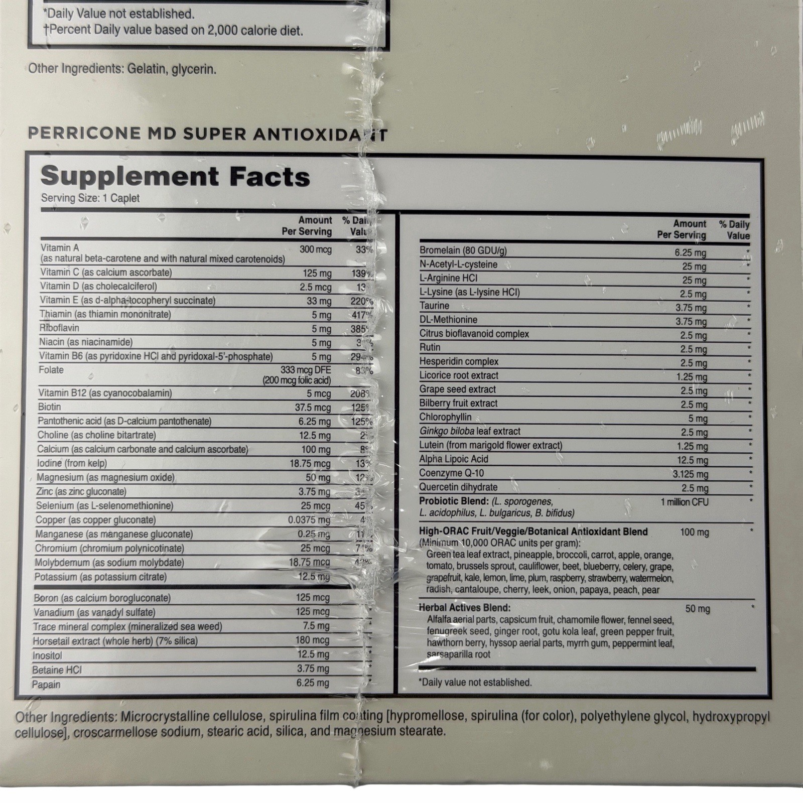 NEW – Perricone MD Health & Weight Management Nutriceuticals 90 Packets Exp 2028