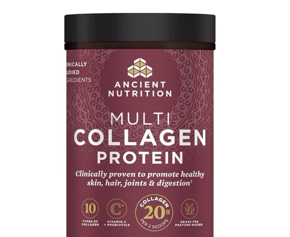 ANCIENT NUTRITION Multi Collagen Protein Powder 7.1 oz EXP 05/2028