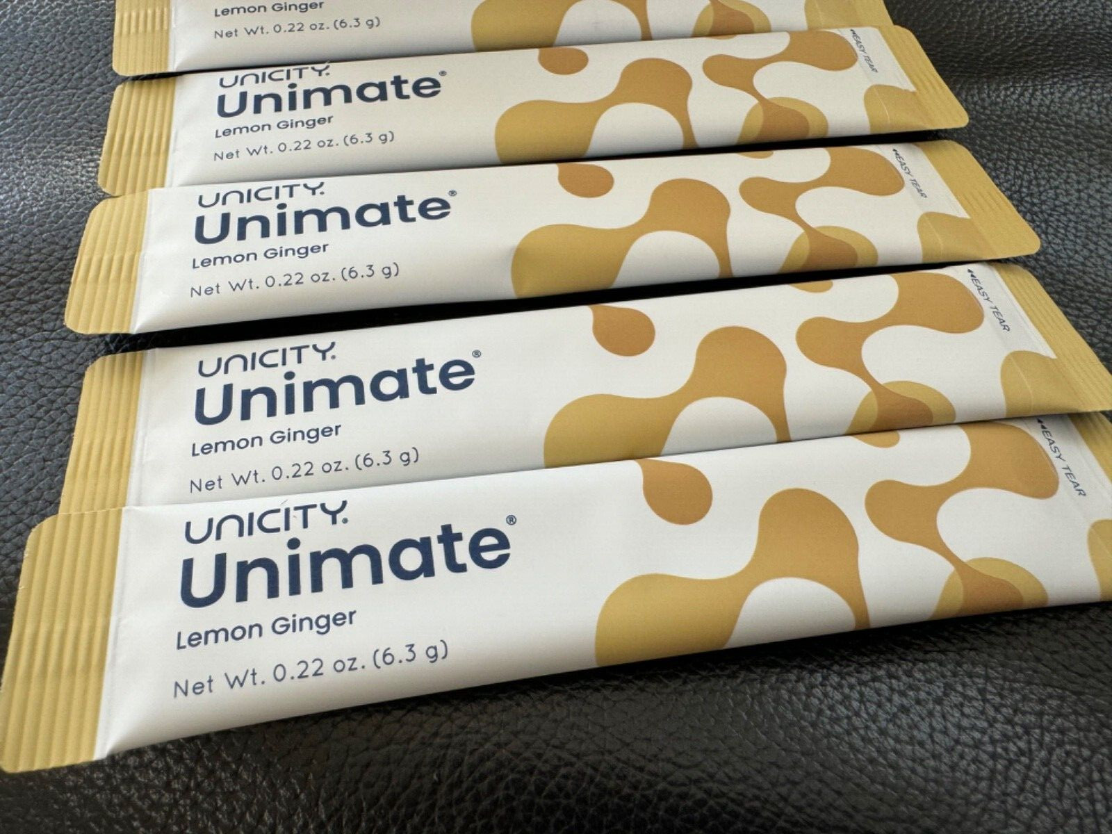 “New” Unicity Unimate Yerba Mate Supplement LEMON GINGER 5 Packets ~ Exp 6/2025