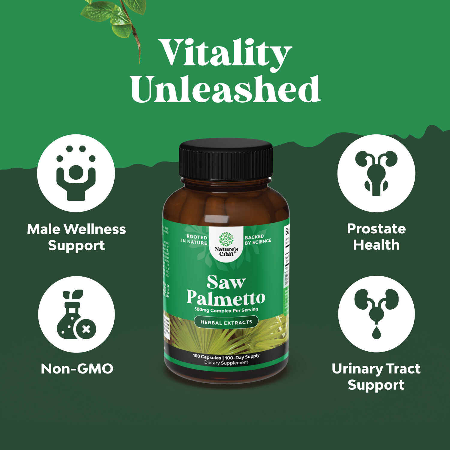 Extra Strength Saw Palmetto Extract – Advanced Saw Palmetto