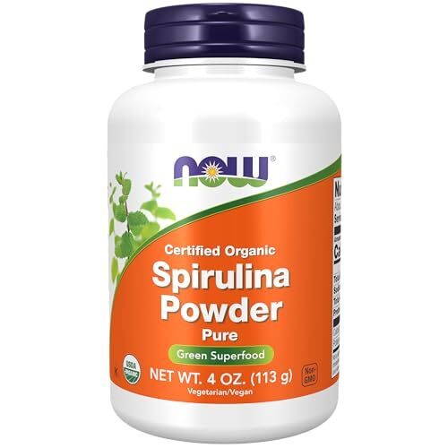 NOW FOODS Spirulina Organic Powder 4 oz