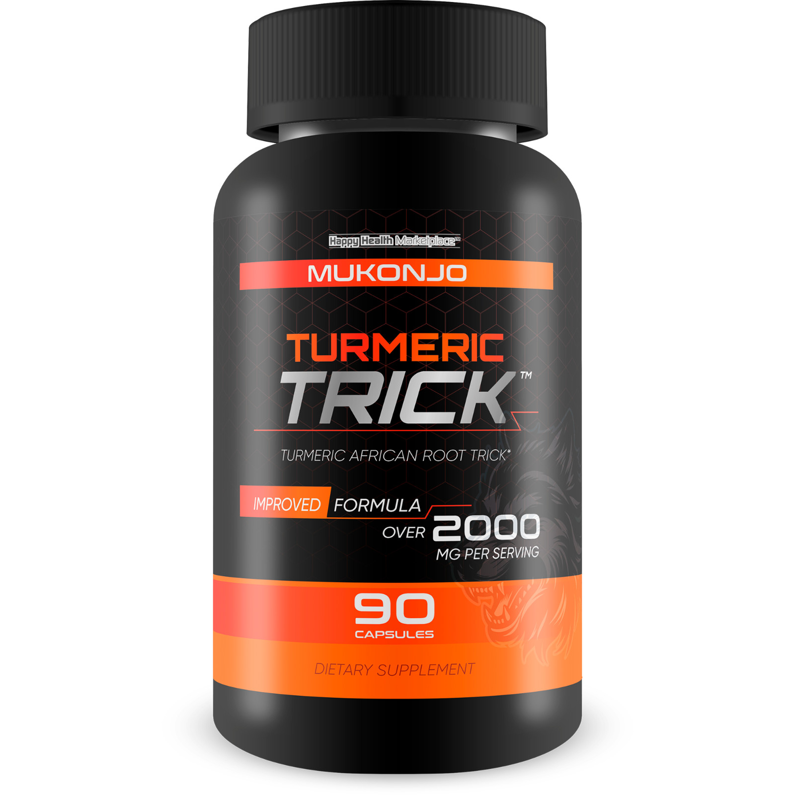 Mukonjo Turmeric Trick – with Vitamin D and Zinc for Men – Turmeric African Root