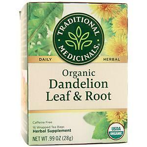 Traditional Medicinals Organic Herbal Tea Dandelion Leaf & Root 16 pckts
