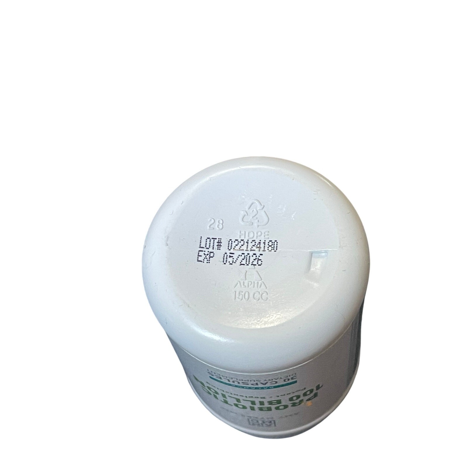 Dr. Amy Myers Probiotic 100 Billion CFU 30 capsules exp 05/2026