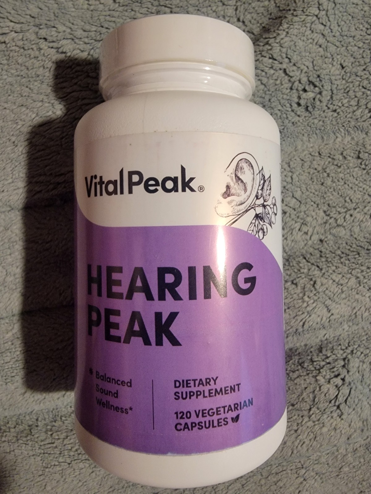 Hearing, Ear & Auditory Support Supplement Ginkgo Biloba Green Tea Pine Bark