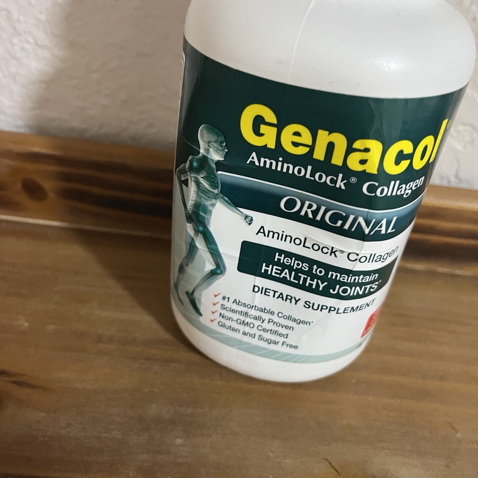 Genacol AminoLock Collagen Original Joint Supplement, 270 Capsules, Exp 01/2028