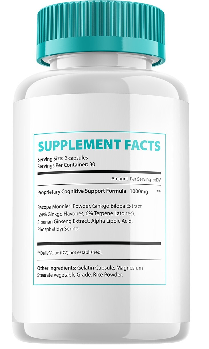 (2 Pack) Tiworld Brain Supplement Capsules – Tiworld All Natural Memory Focus