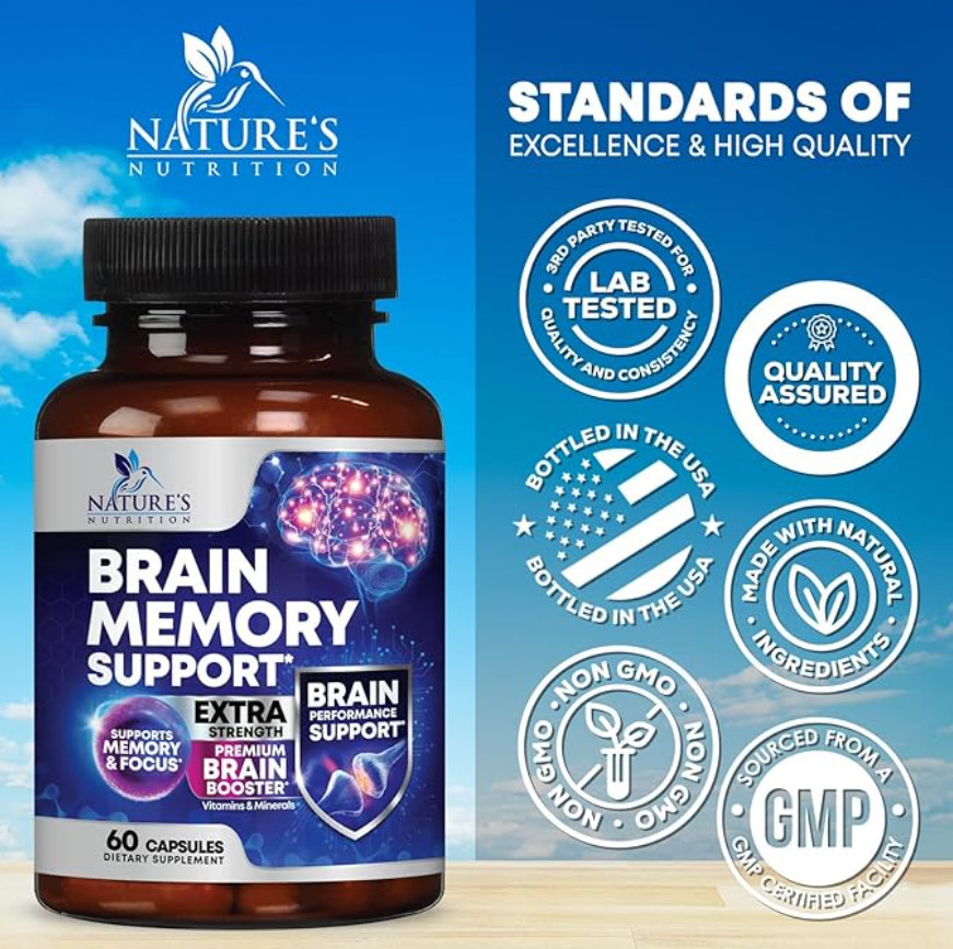 #1 Vitaminas Superior Para El Cerebro Manténer Mas Salud Cognitiva Y Mas Memoria