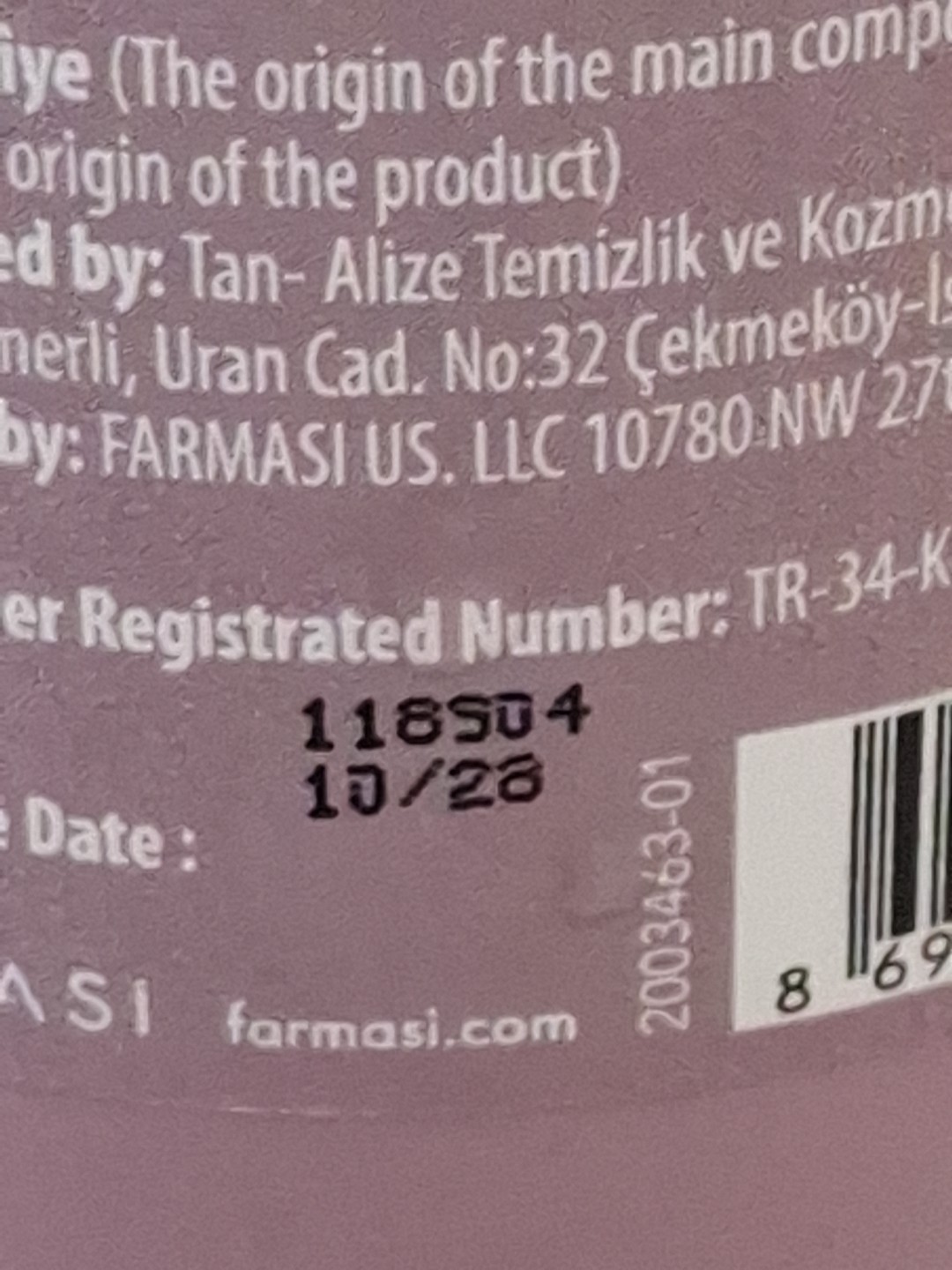 FARMASI NUTRIPLUS ALOE GLOW MANDARIN DRINK SUPPLEMENT 15.22oz 450ml GENUINE NEW!