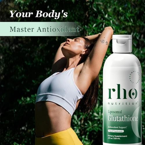 Rho Nutrition Liposomal Glutathione Liver Support Supplement 120ml