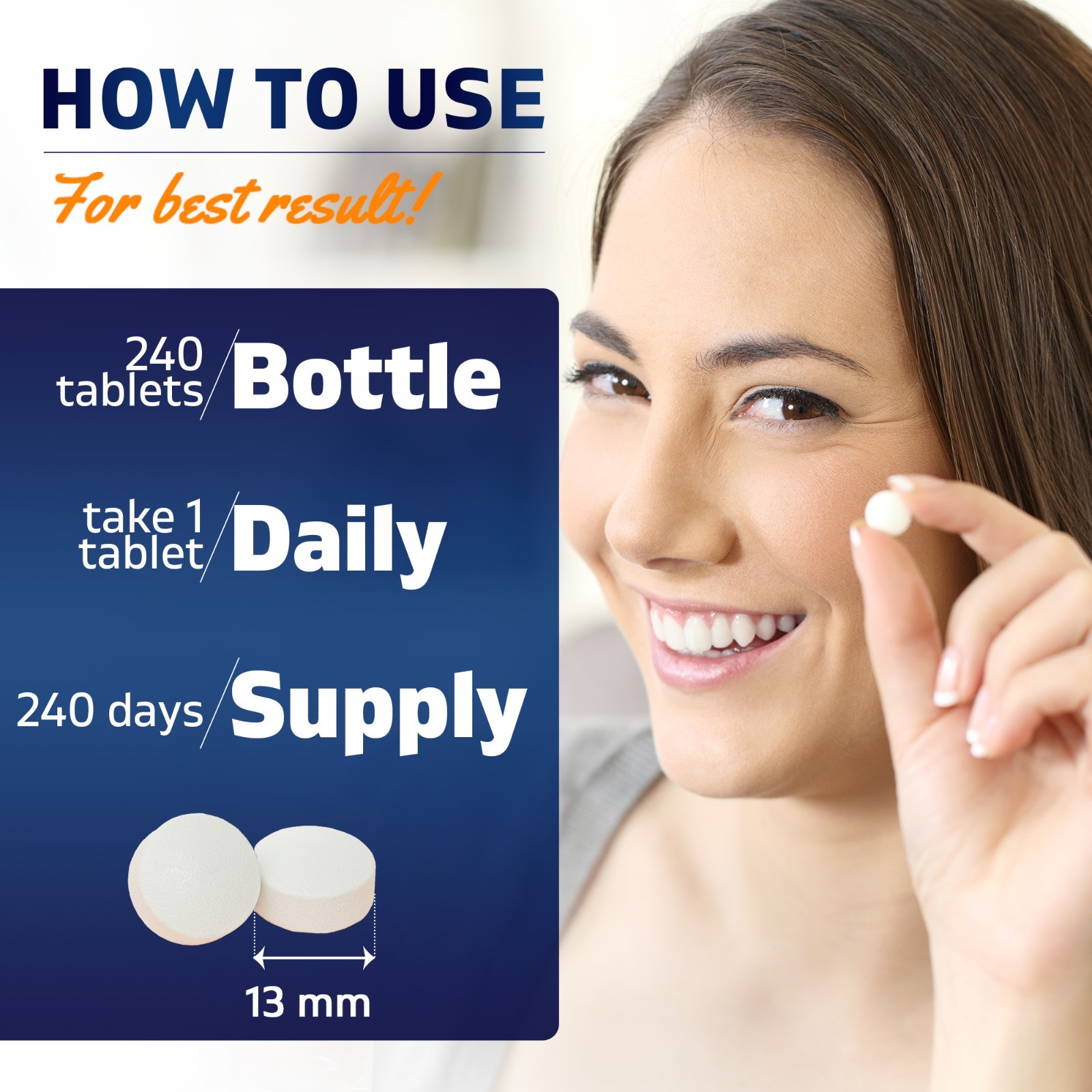 Vitamatic Niacin (Vitamin B3) 500mg, Sustained Release – 240 Tablets