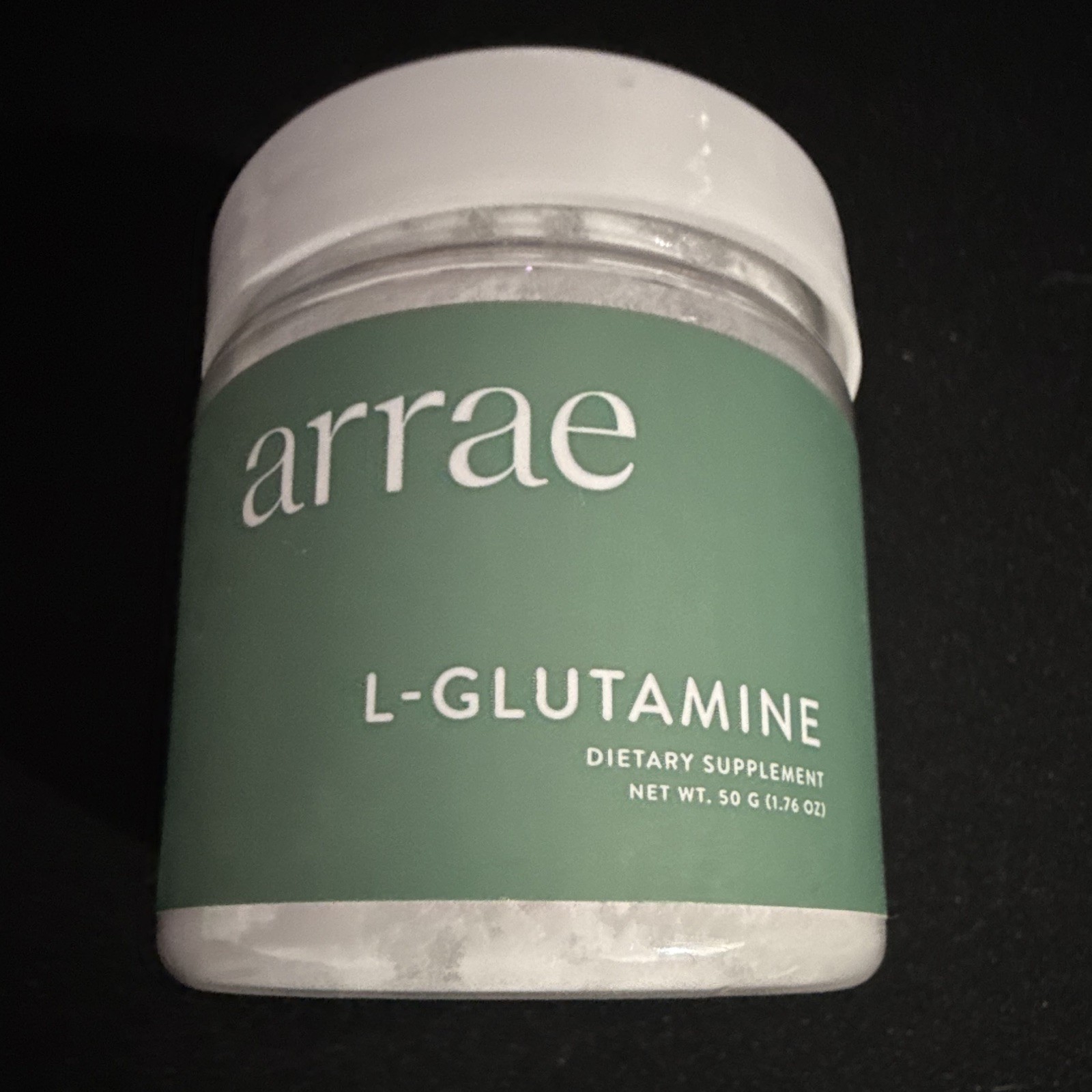 arrae L-Glutamine Digestive Support Powder Unflavored 50g (1.76oz)