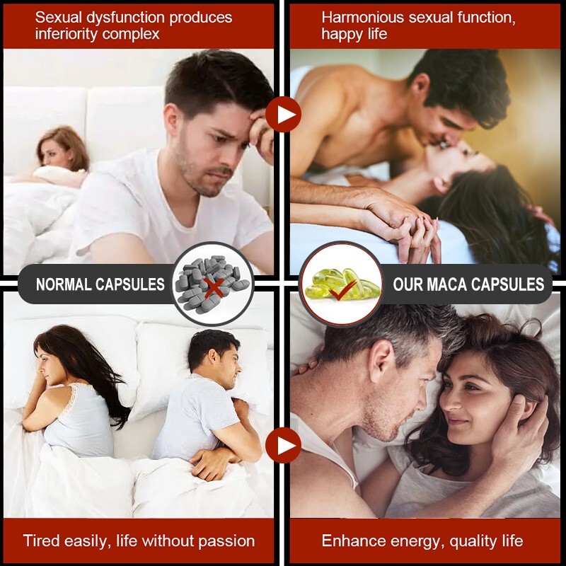 Organic Maca Root Capsules | 120 Pills | Peruvian Maca Extract for Men&Women