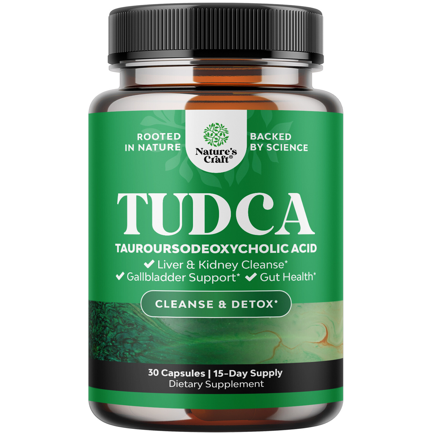 Advanced Bile Salt TUDCA Supplement – Extra Strength TUDCA 500mg Per Serving