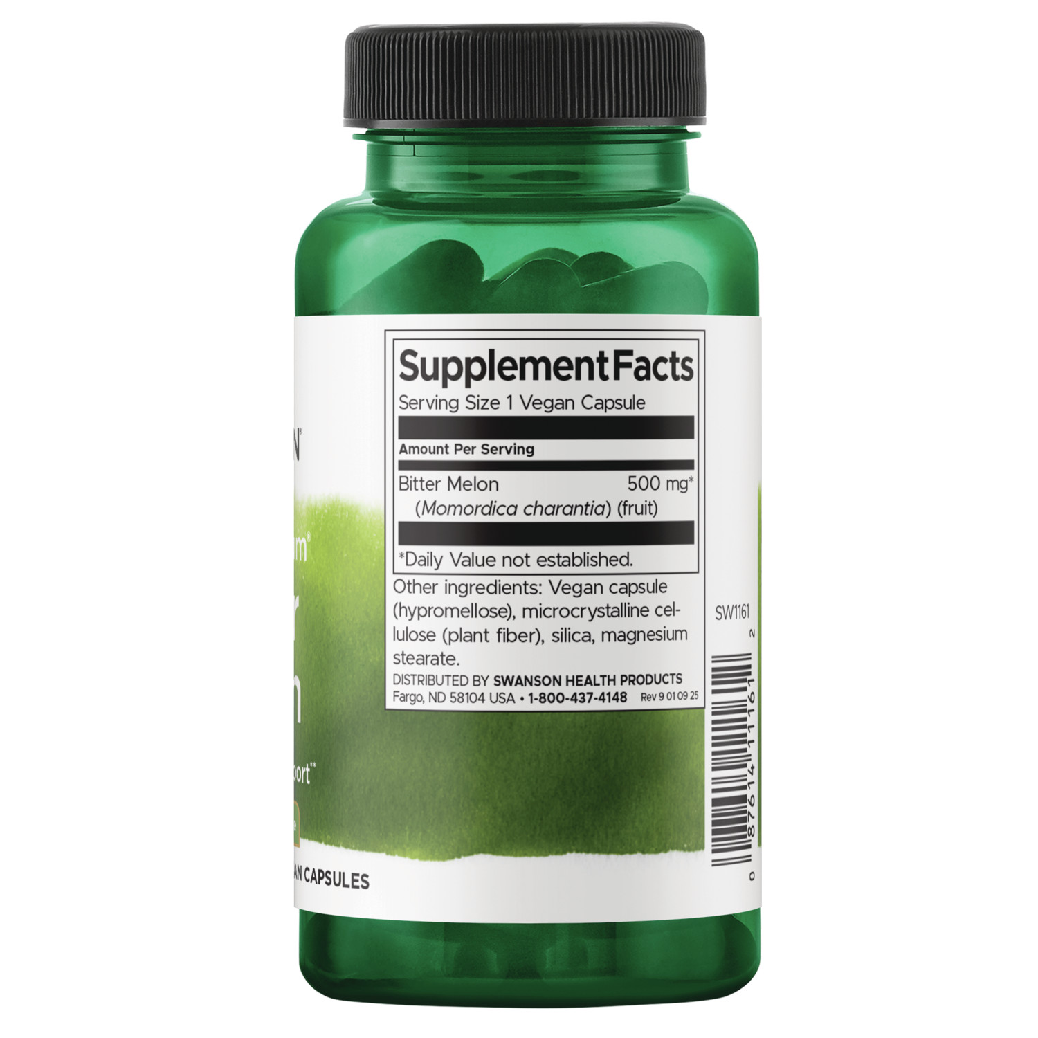 Swanson Herbal Supplements Full Spectrum Bitter Melon 500 mg Capsule 60ct