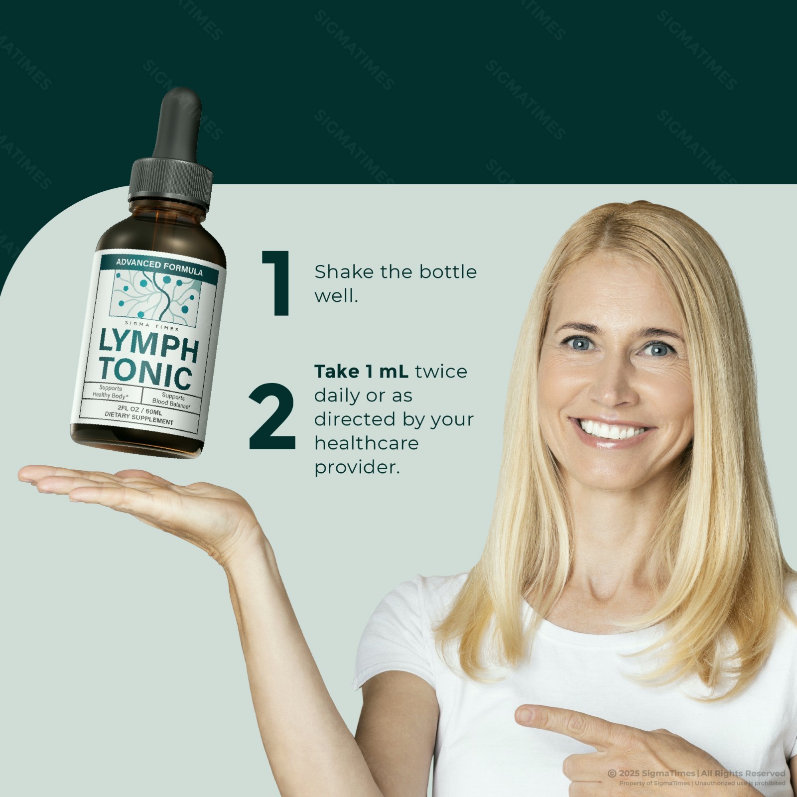 Lymph Tonic Drops – Natural Drainage Support & Blood Balance (30 servs)