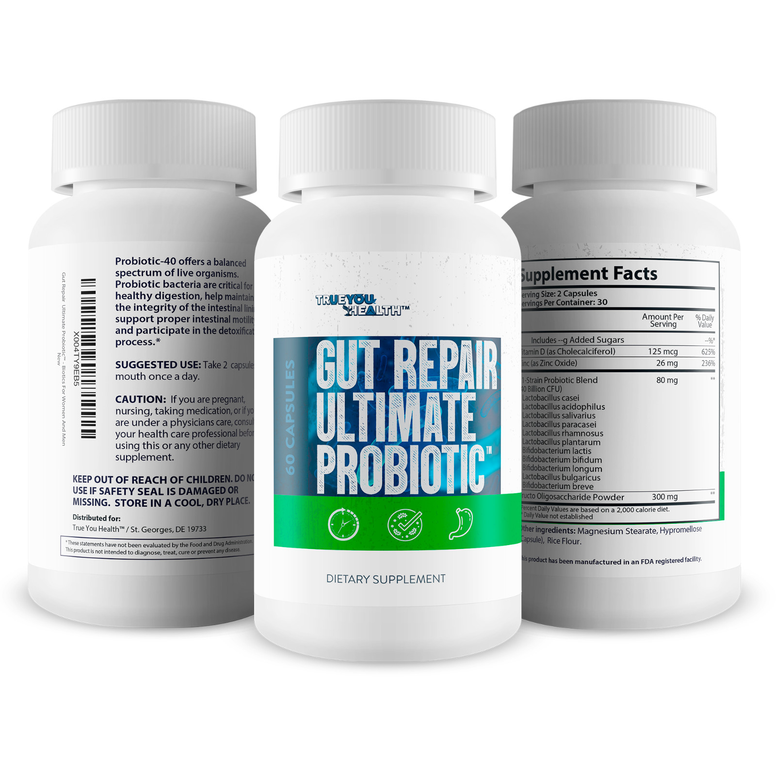 Gut Repair Ultimate Probiotic – Our Best Probiotics for Gut Health – Gut Flora