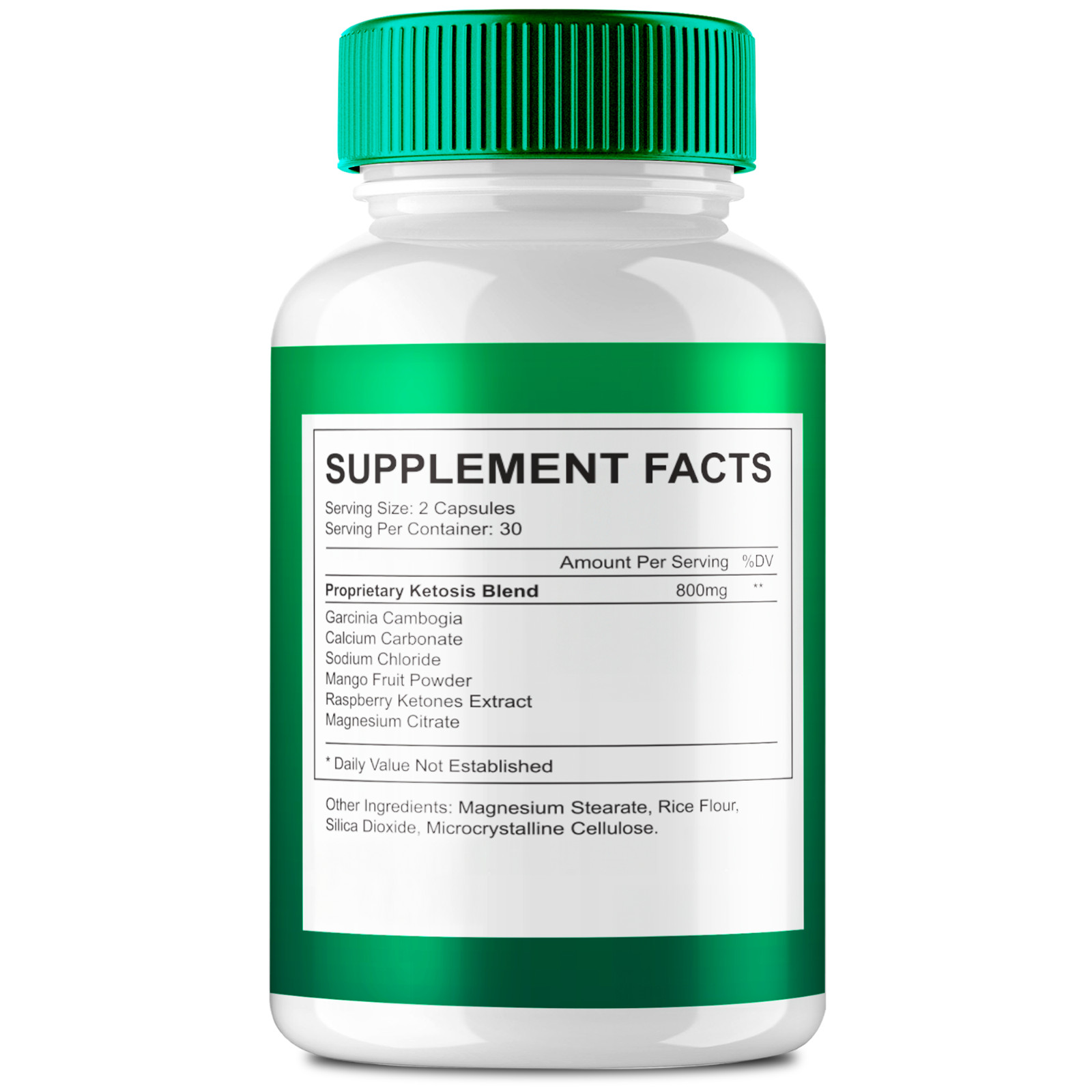 (5 Pack) Ketoform Keto Capsules, Keto Form Advanced Weight Management Pills