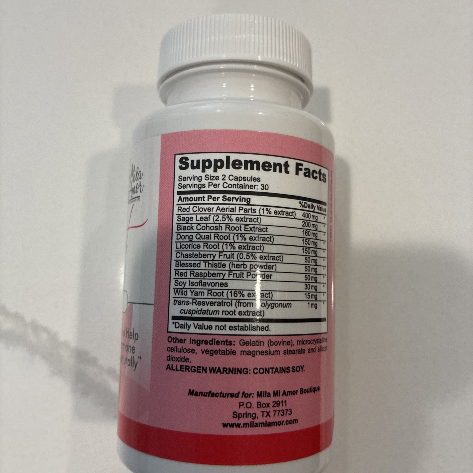 Women’s Support | Special Formula | Hormone Regulator w/ Natural Ingredients