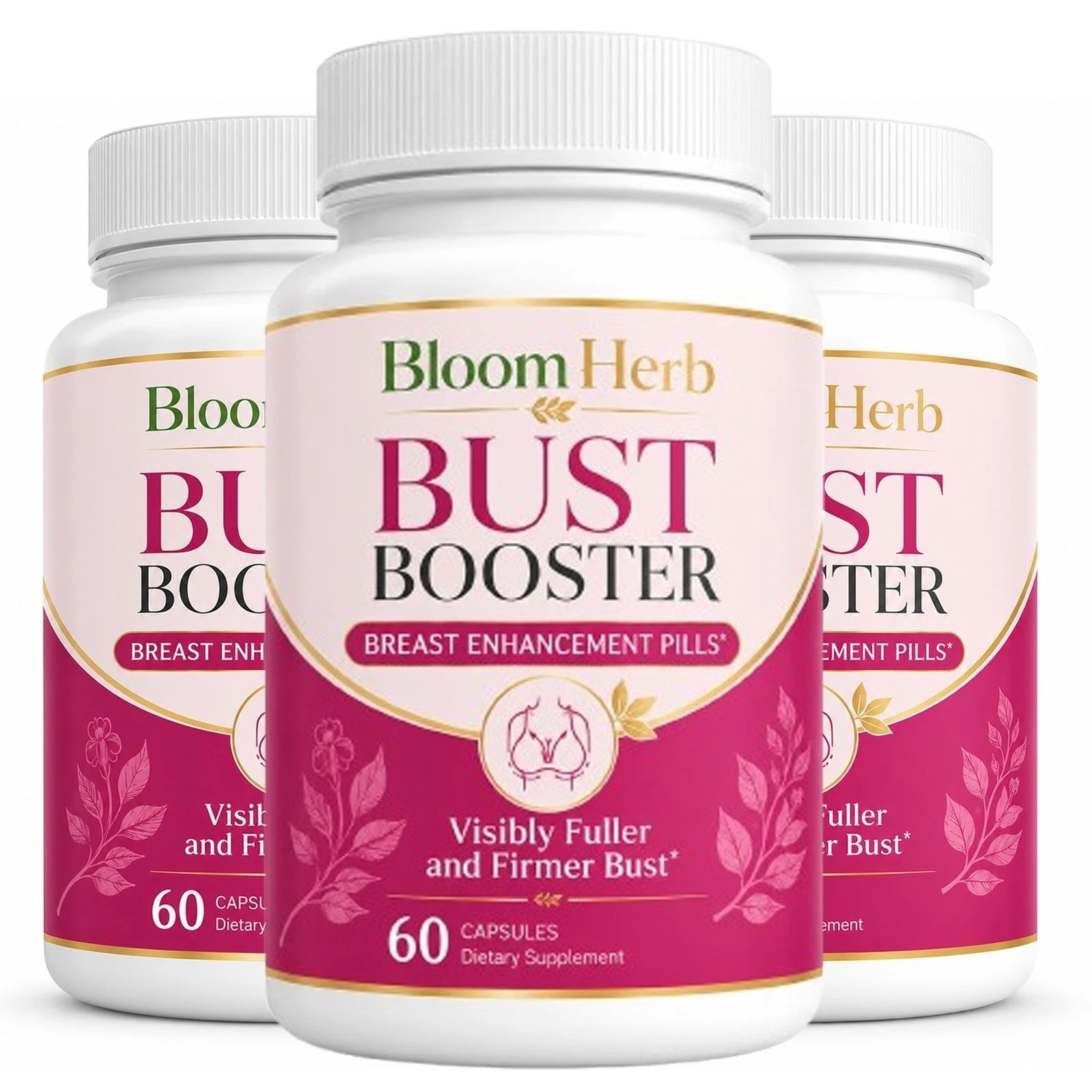 BUST Booster Breast Enhancement Pills Male Female Estogen Support Capsules 180ct
