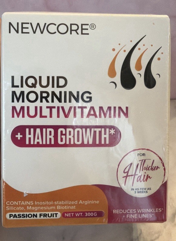 NEWCORE Liquid Multivitamin Hair Growth Passion Fruit Flavor 300g