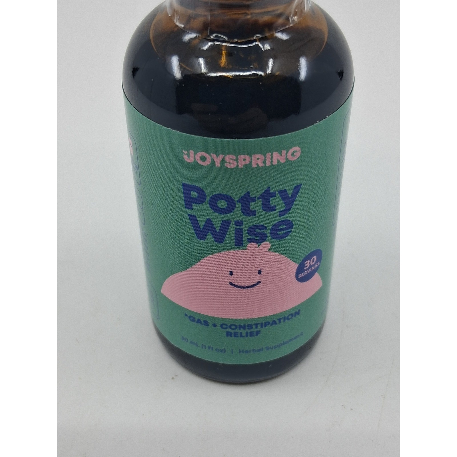 Joyspring Potty Wise – Gas & constipation relief, 30 servings, BB 8/2027, SEALED