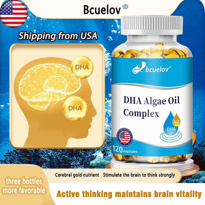 DHA Algae Oil Complex Activates The Mind and Keeps The Brain Active