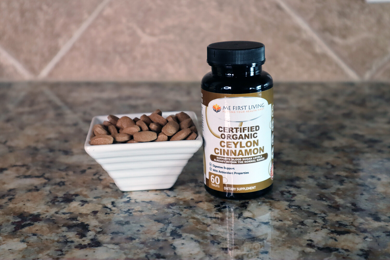 Me First Living Certified Organic Ceylon Cinnamon Supplement